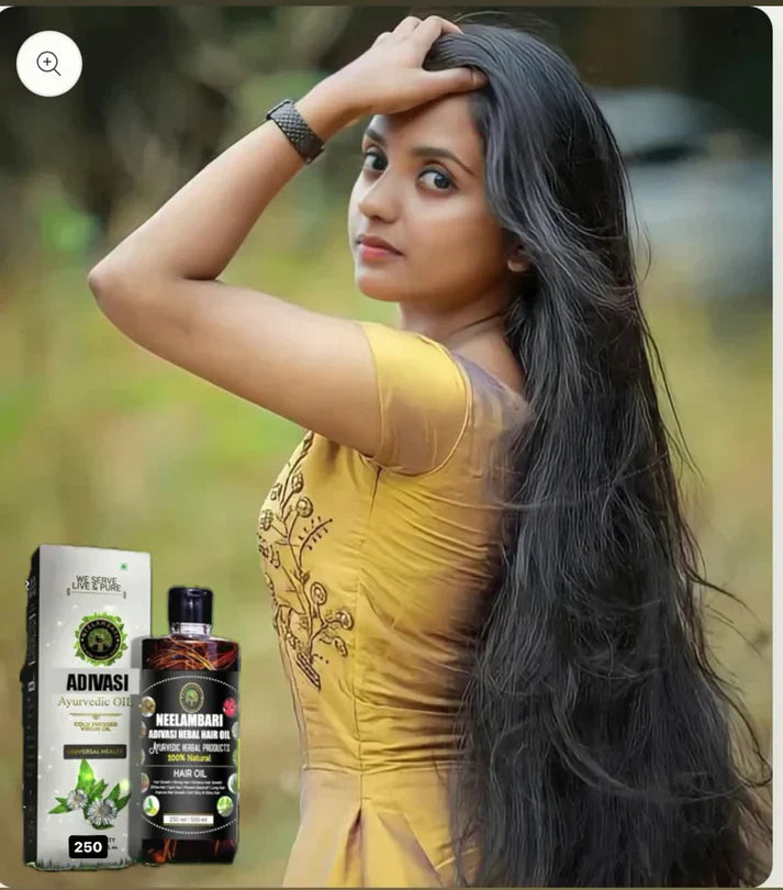 KARNATAKA HAKKI PIKKI NEELAMBARI HERBAL HAIR OIL