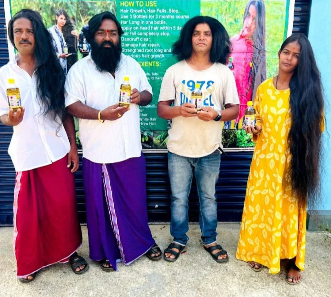 KARNATAKA HAKKI PIKKI NEELAMBARI HERBAL HAIR OIL